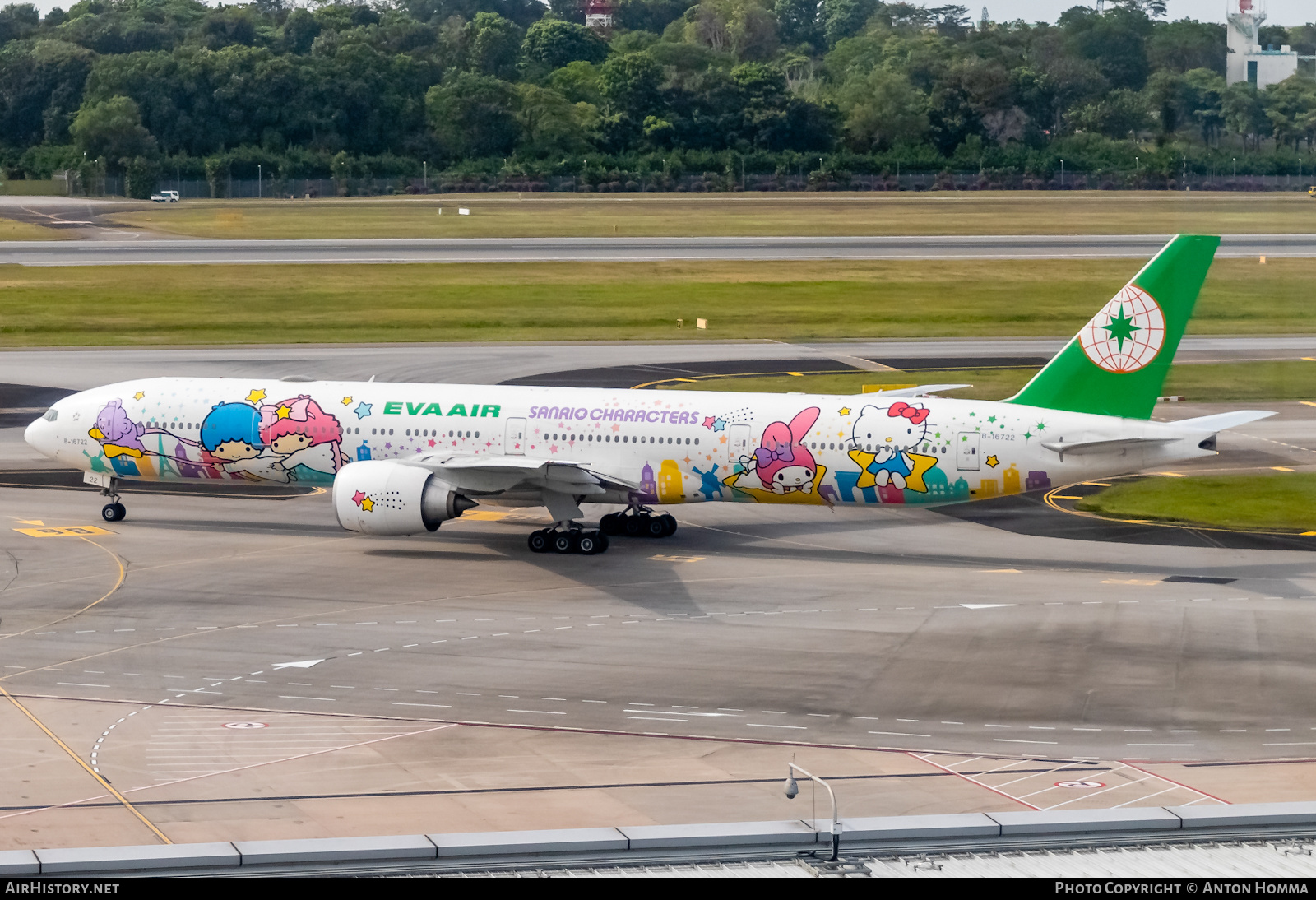 Aircraft Photo of B-16722 | Boeing 777-36N/ER | EVA Air | AirHistory.net #278904