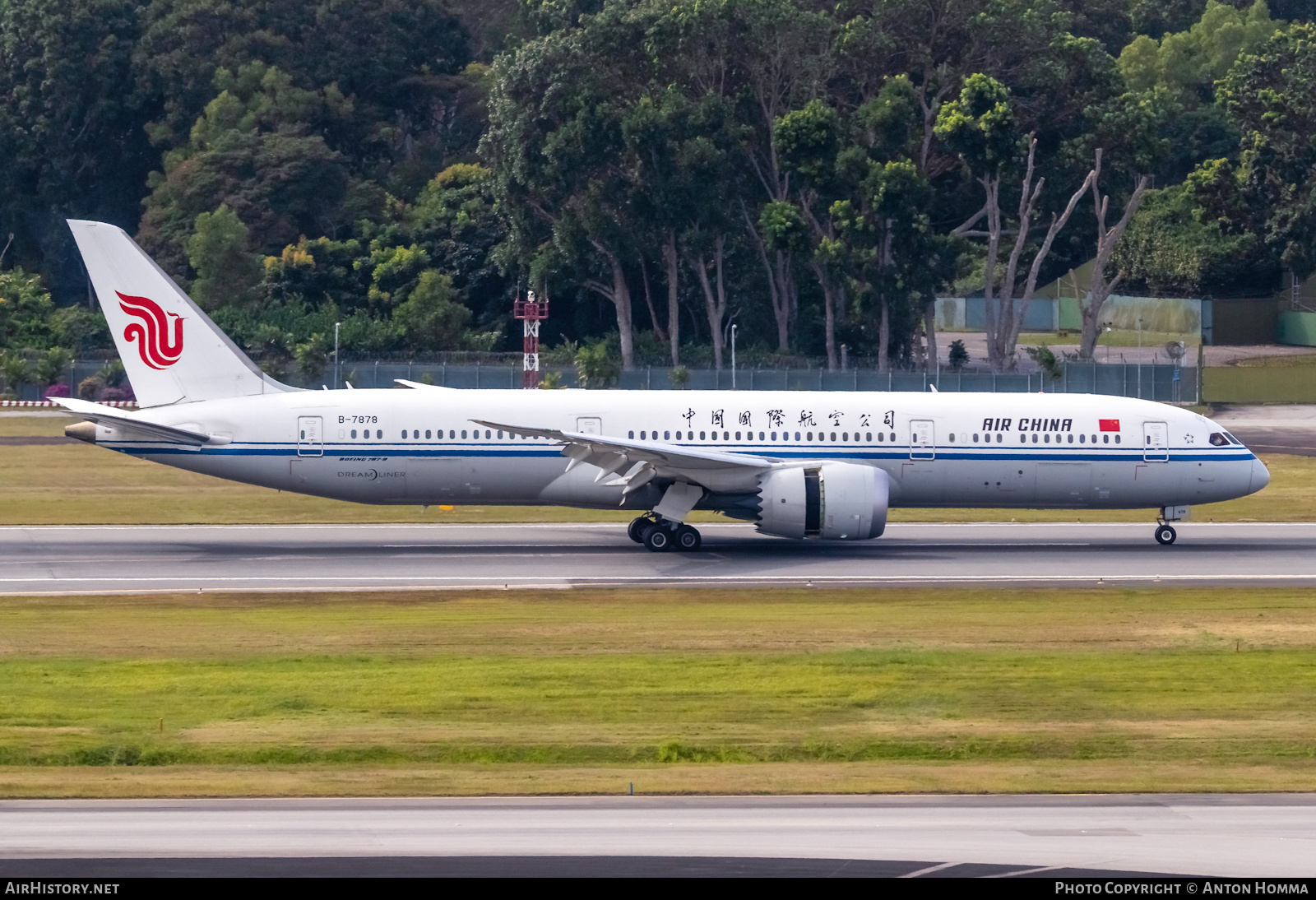 Aircraft Photo of B-7878 | Boeing 787-9 Dreamliner | Air China | AirHistory.net #278912