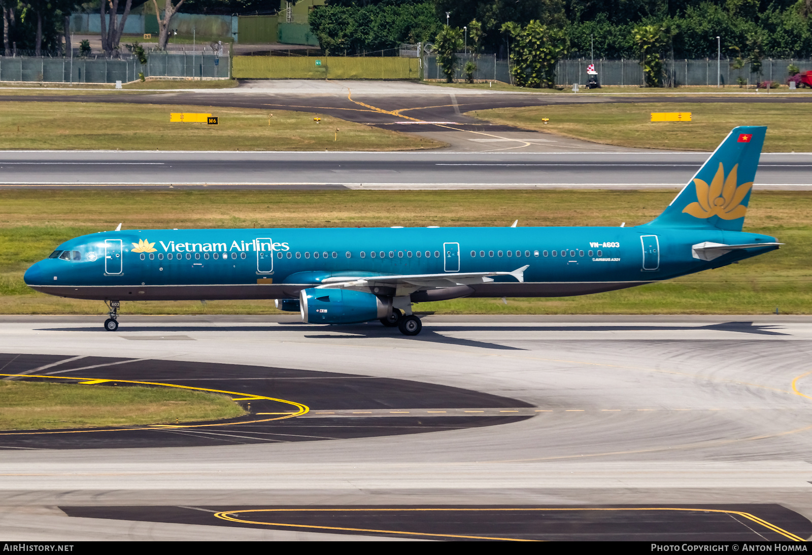 Aircraft Photo of VN-A603 | Airbus A321-231 | Vietnam Airlines | AirHistory.net #278913