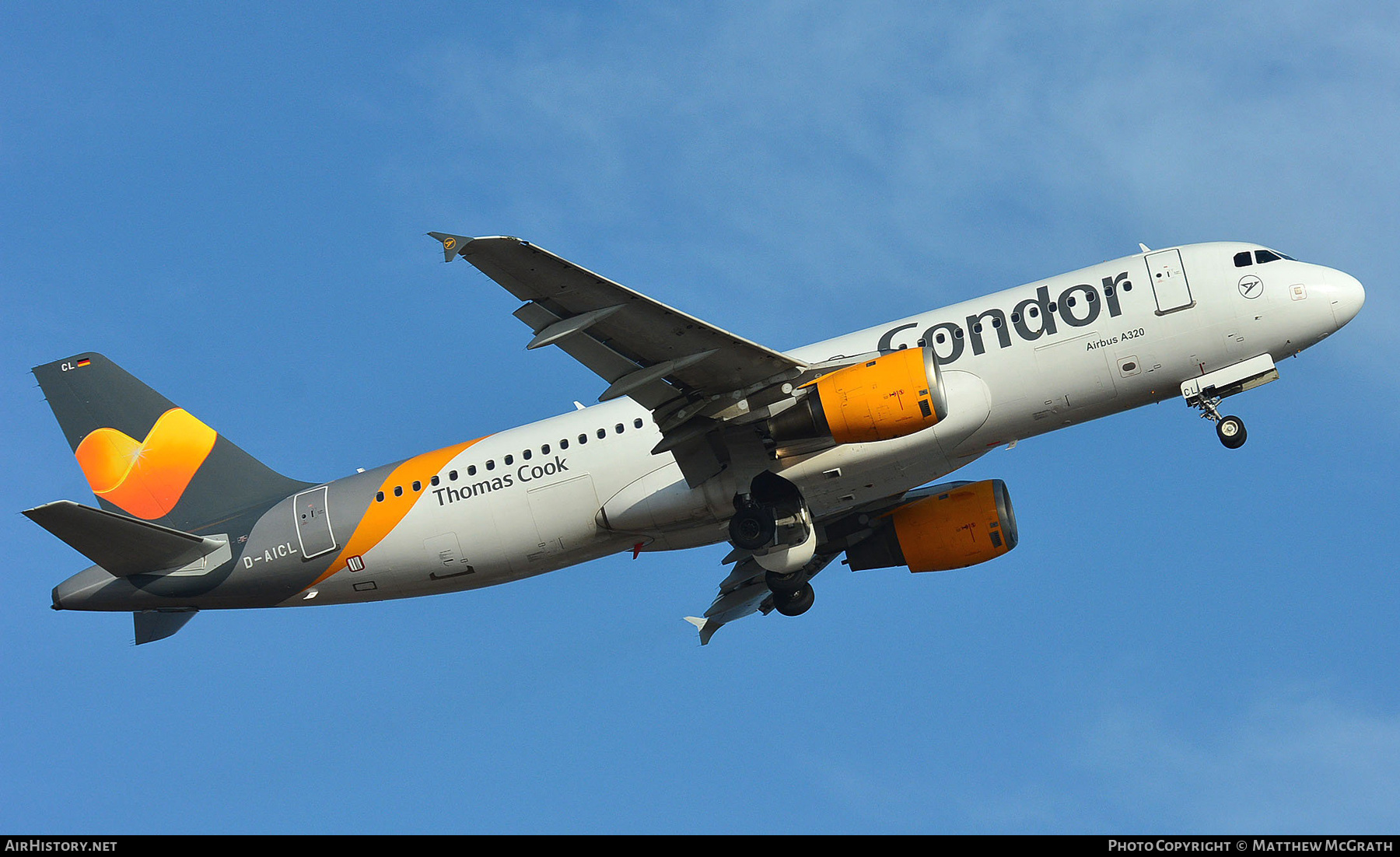 Aircraft Photo of D-AICL | Airbus A320-212 | Condor Flugdienst | AirHistory.net #278920