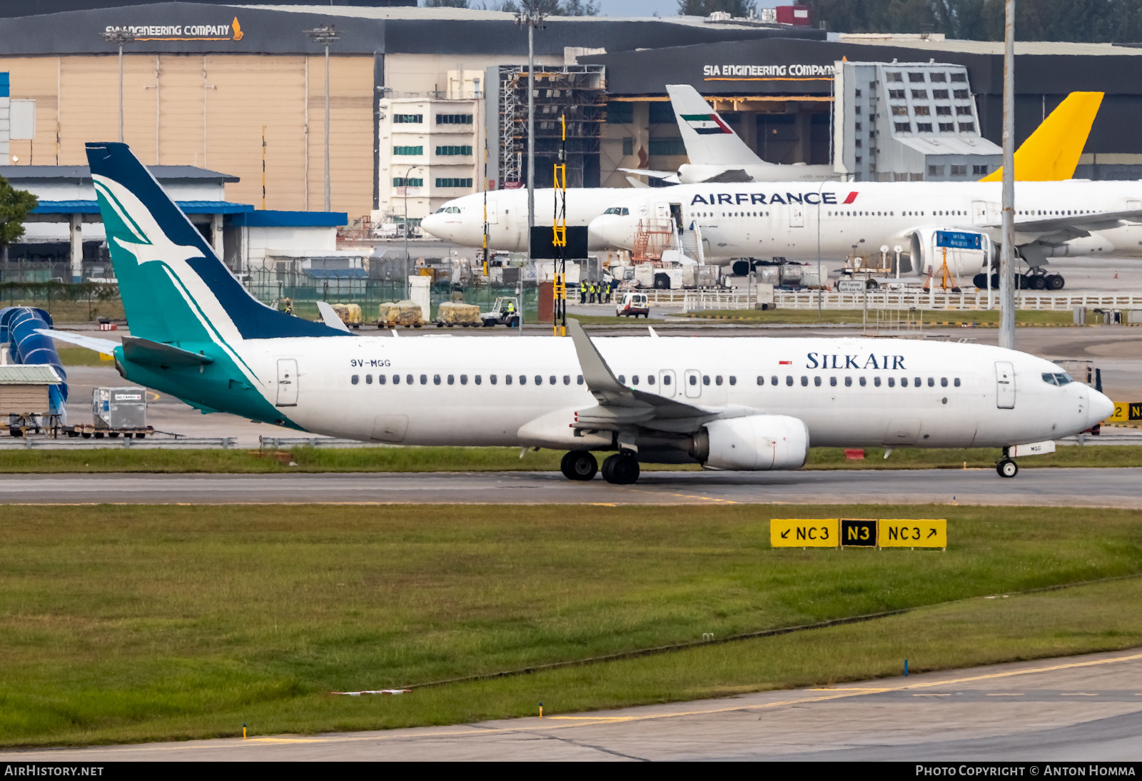 Aircraft Photo of 9V-MGG | Boeing 737-8SA | SilkAir | AirHistory.net #278924