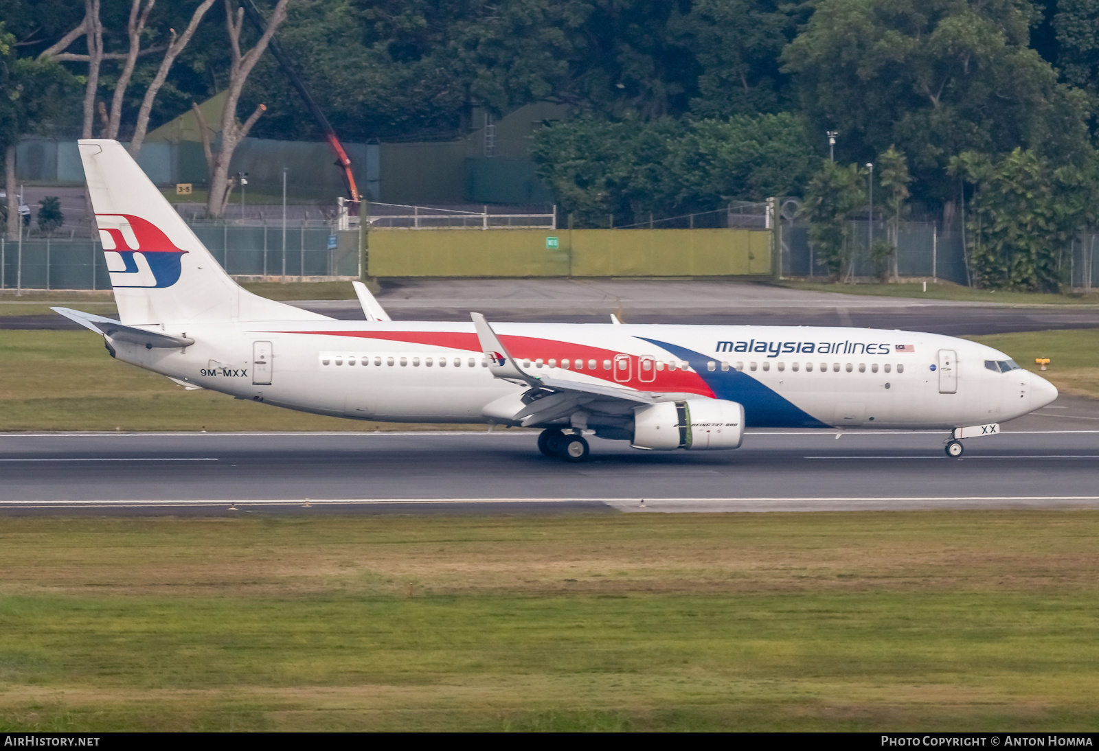 Aircraft Photo of 9M-MXX | Boeing 737-8H6 | Malaysia Airlines | AirHistory.net #278954