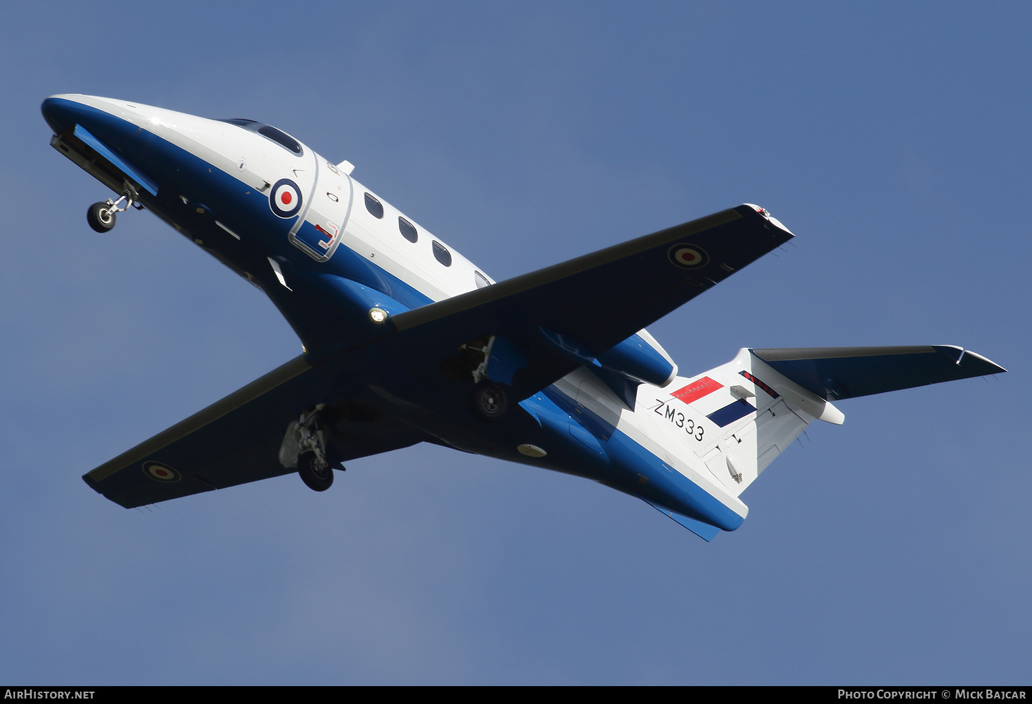 Aircraft Photo of ZM333 | Embraer EMB-500 Phenom 100 | UK - Air Force | AirHistory.net #278961