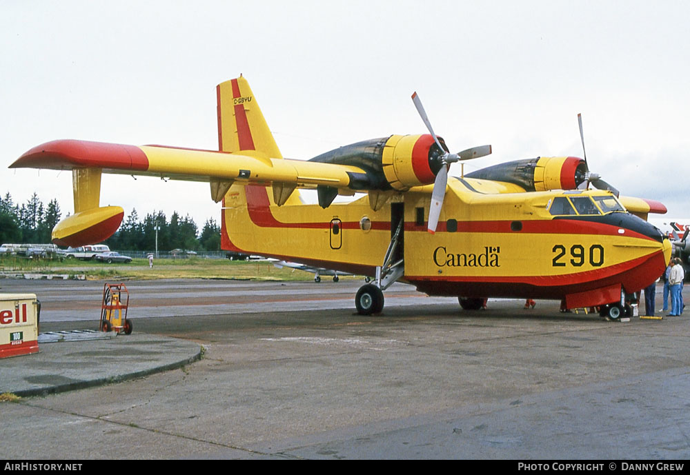 Aircraft Photo of C-GBYU | Canadair CL-215-V (CL-215-1A10) | Conair Aviation | AirHistory.net #278972