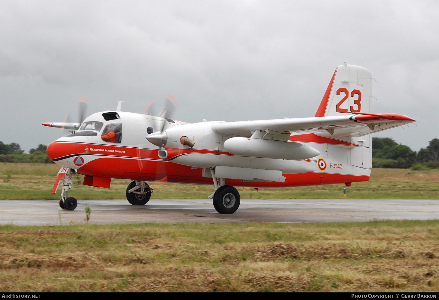 Aircraft Photo of F-ZBCZ | Conair CS2F Turbo Firecat | Sécurité Civile | AirHistory.net #278974