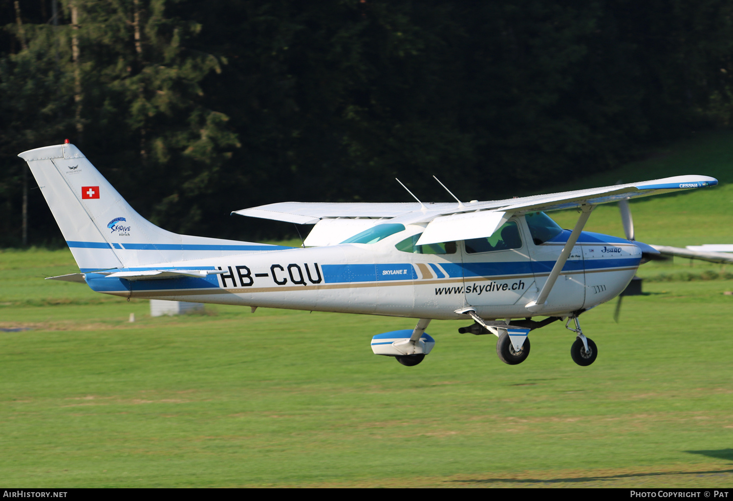 Aircraft Photo of HB-CQU | Cessna 182Q Skylane II | Skydive Zürich | AirHistory.net #279005