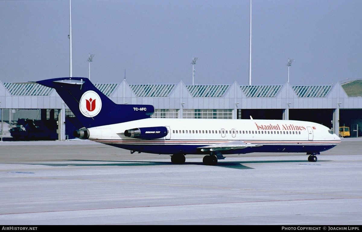 Aircraft Photo of TC-AFC | Boeing 727-228 | Istanbul Airlines | AirHistory.net #279011