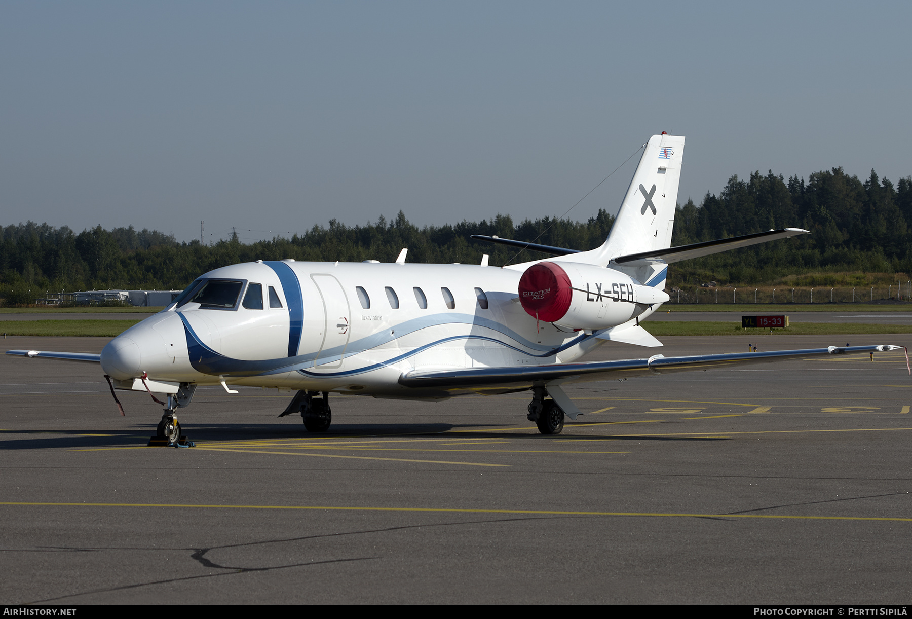 Aircraft Photo of LX-SEH | Cessna 560XL Citation XLS | Luxaviation | AirHistory.net #279016
