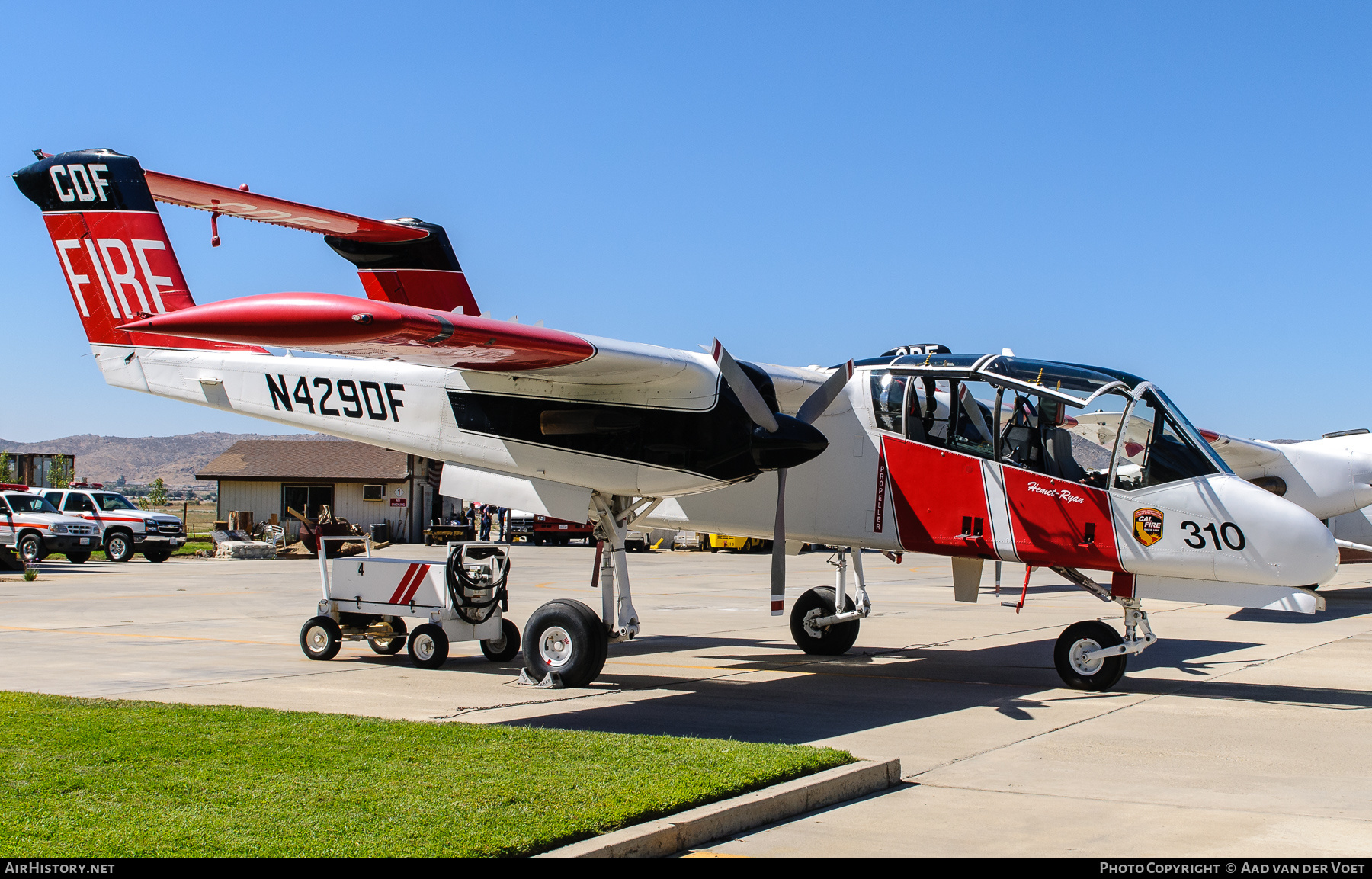 Aircraft Photo of N429DF | North American Rockwell OV-10A Bronco | Cal Fire - California Department of Forestry & Fire Protection | AirHistory.net #279026