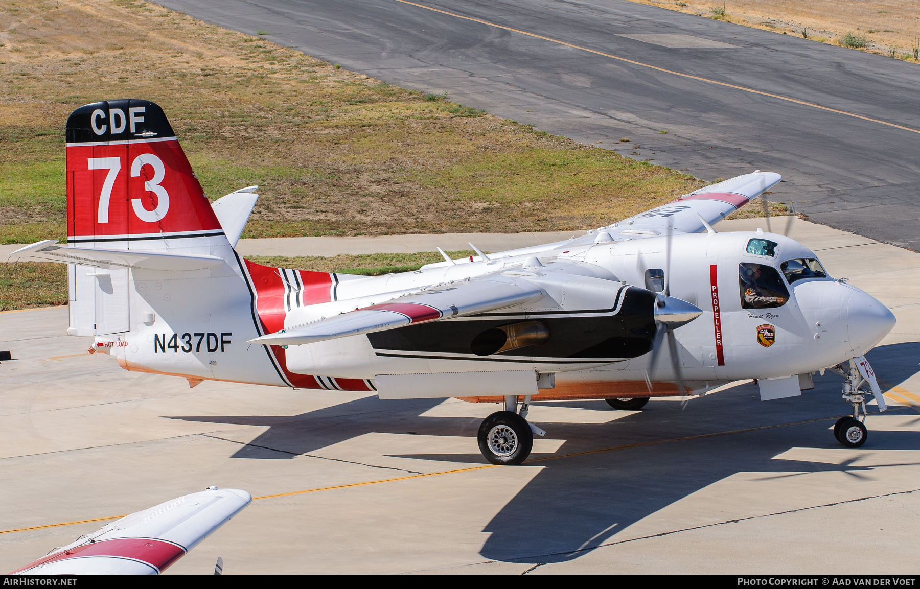 Aircraft Photo of N437DF | Marsh S-2F3AT Turbo Tracker | California Department of Forestry - CDF | AirHistory.net #279028