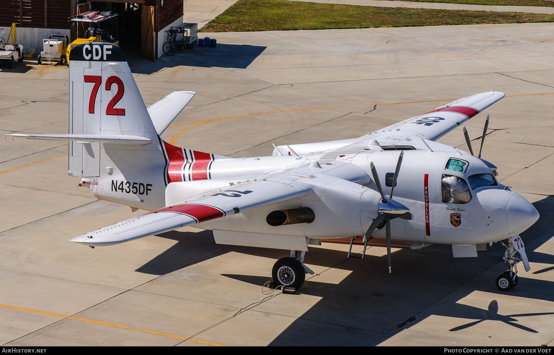 Aircraft Photo of N435DF | Marsh S-2F3AT Turbo Tracker | California Department of Forestry - CDF | AirHistory.net #279031