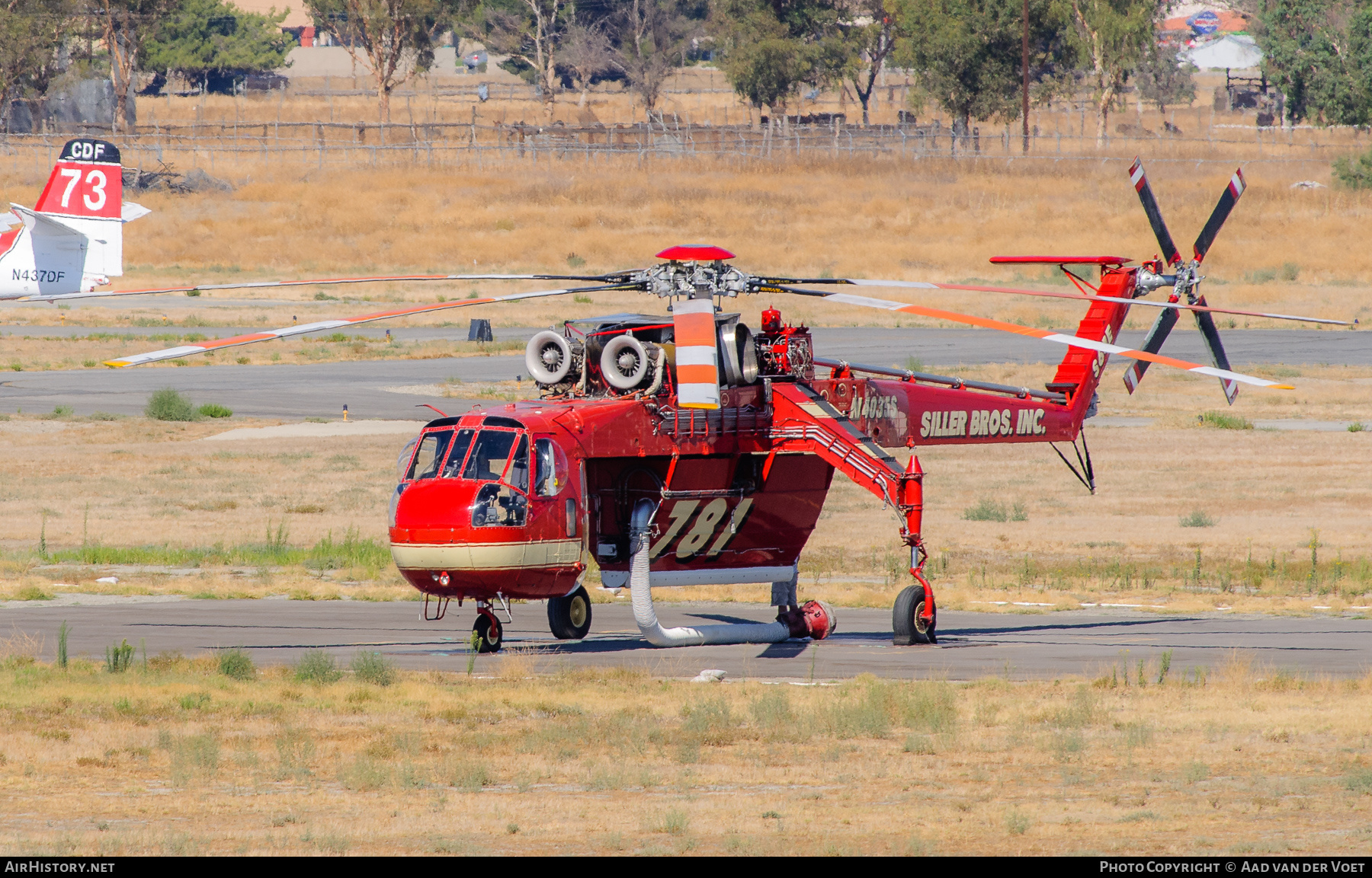 Aircraft Photo of N4035S | Sikorsky S-64E Skycrane | Siller Helicopters | AirHistory.net #279034