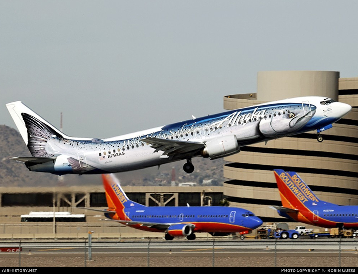 Aircraft Photo of N792AS | Boeing 737-490 | Alaska Airlines | AirHistory.net #279037