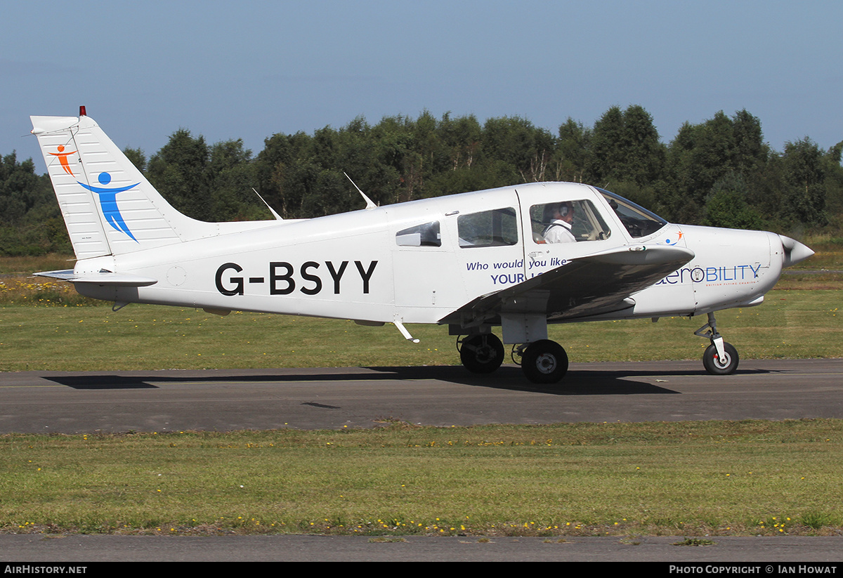 Aircraft Photo of G-BSYY | Piper PA-28-161 Warrior II | Aerobility | AirHistory.net #279044