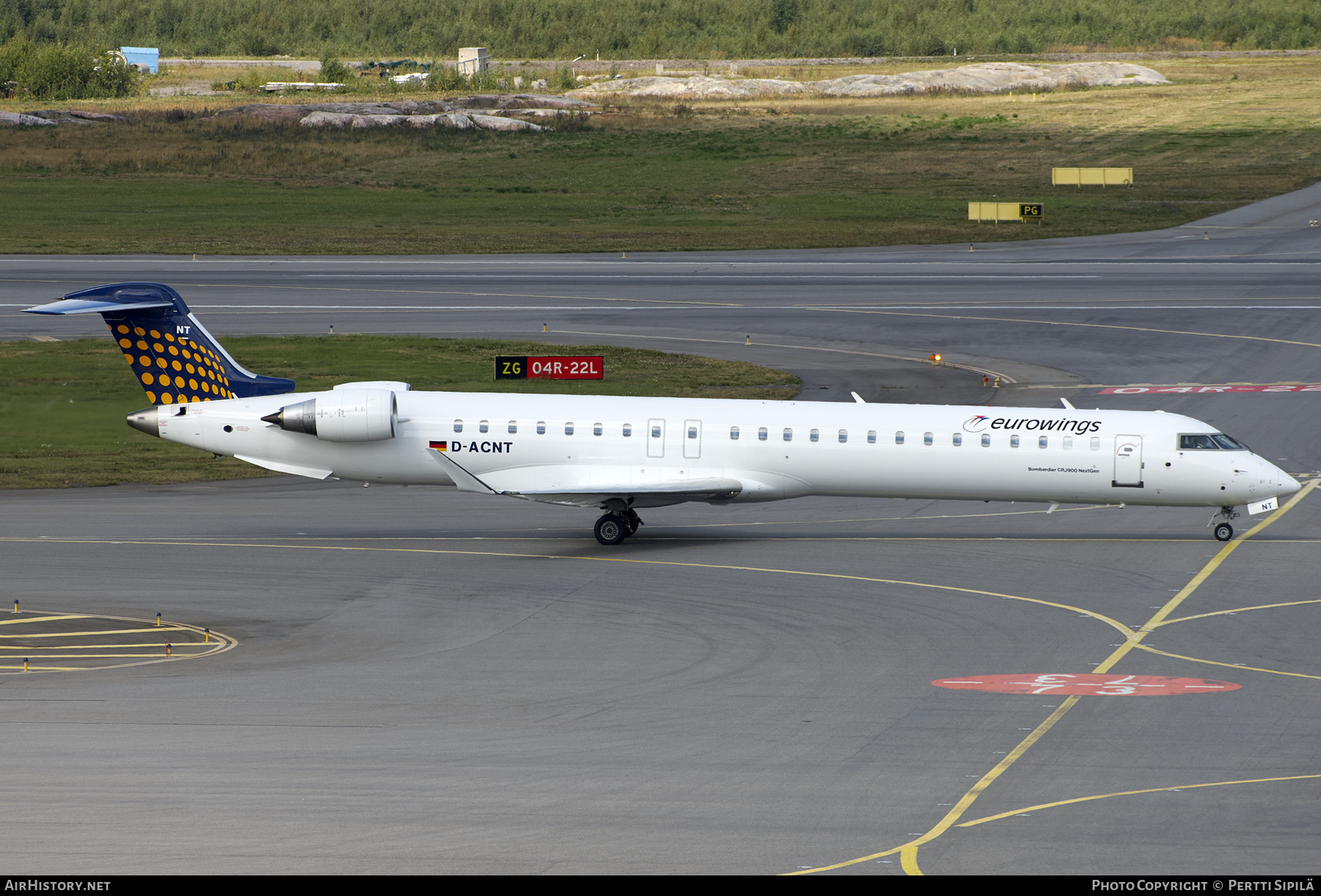 Aircraft Photo of D-ACNT | Bombardier CRJ-900LR (CL-600-2D24) | Eurowings | AirHistory.net #279055