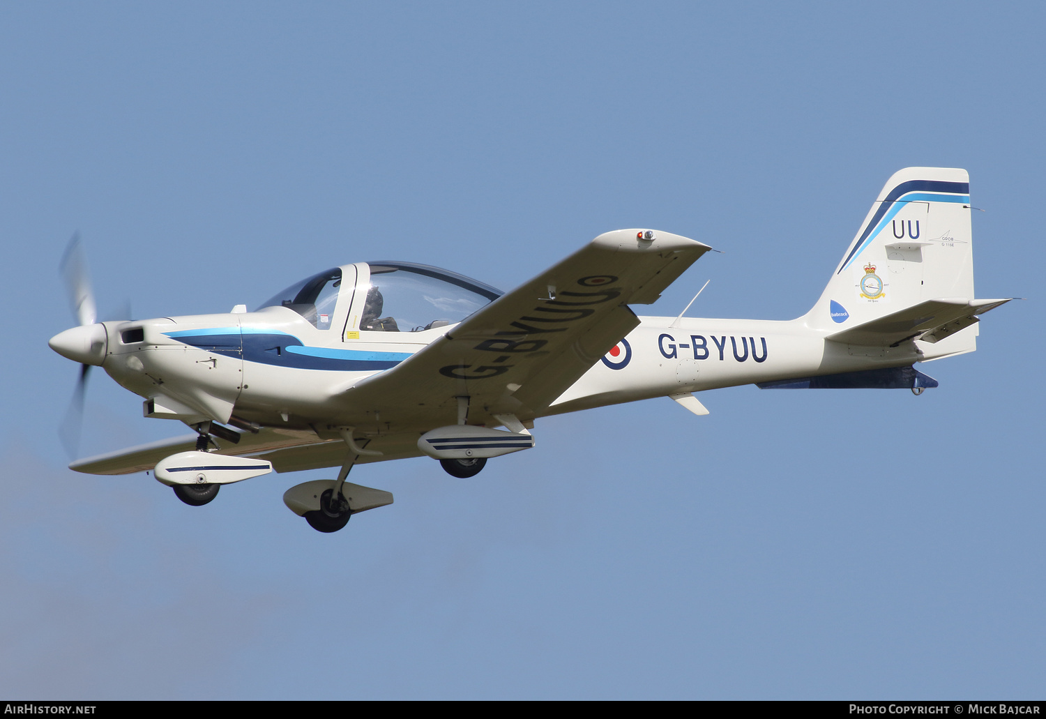 Aircraft Photo of G-BYUU | Grob G-115E Tutor | UK - Air Force | AirHistory.net #279066