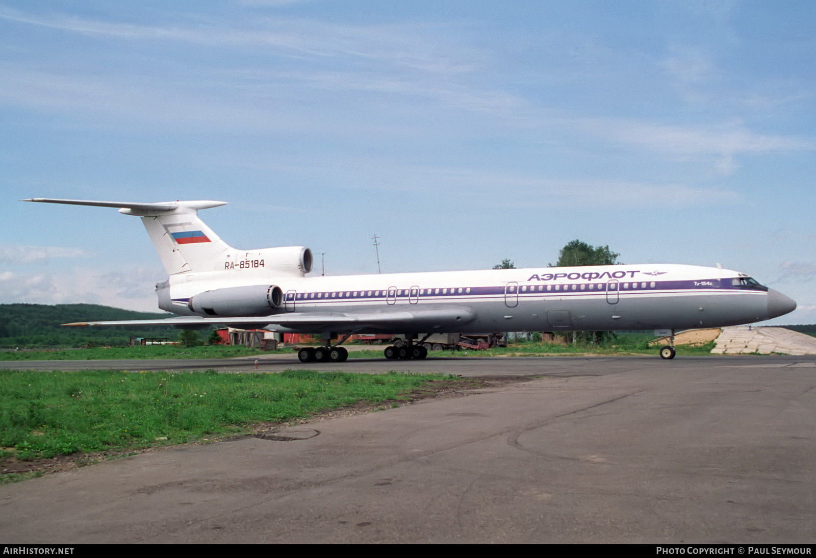 Aircraft Photo of RA-85184 | Tupolev Tu-154B | Aeroflot | AirHistory.net #279069