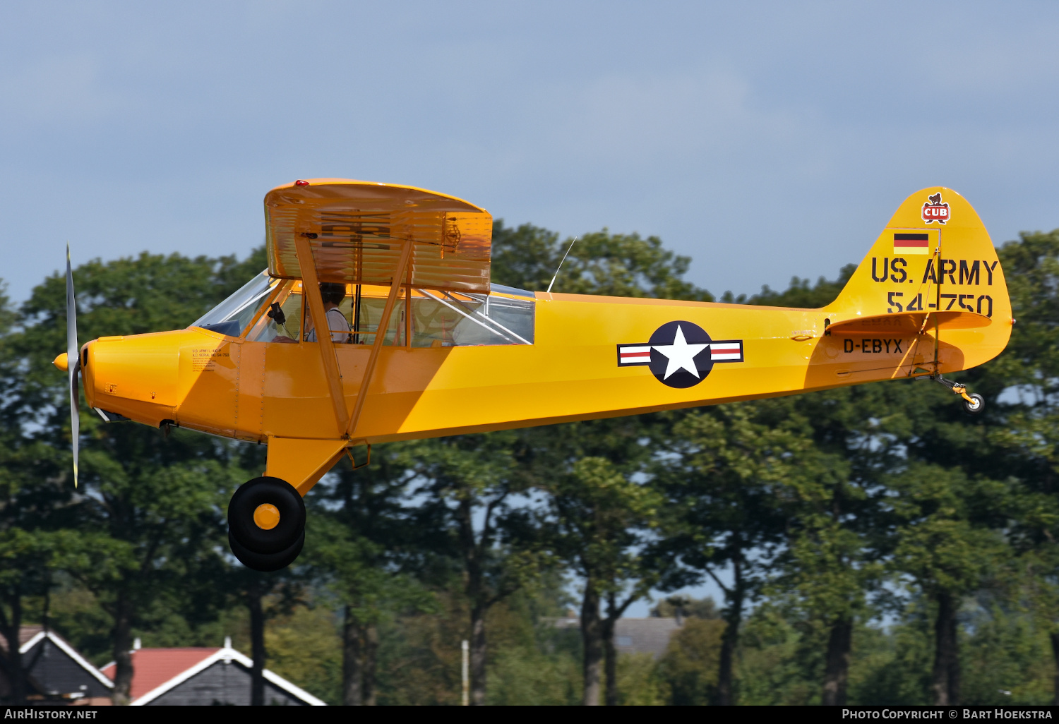 Aircraft Photo of D-EBYX / 54-750 | Piper L-18C Super Cub | USA - Army | AirHistory.net #279083