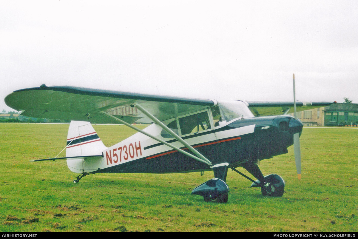 Aircraft Photo of N5730H | Piper PA-16 Clipper | AirHistory.net #279084