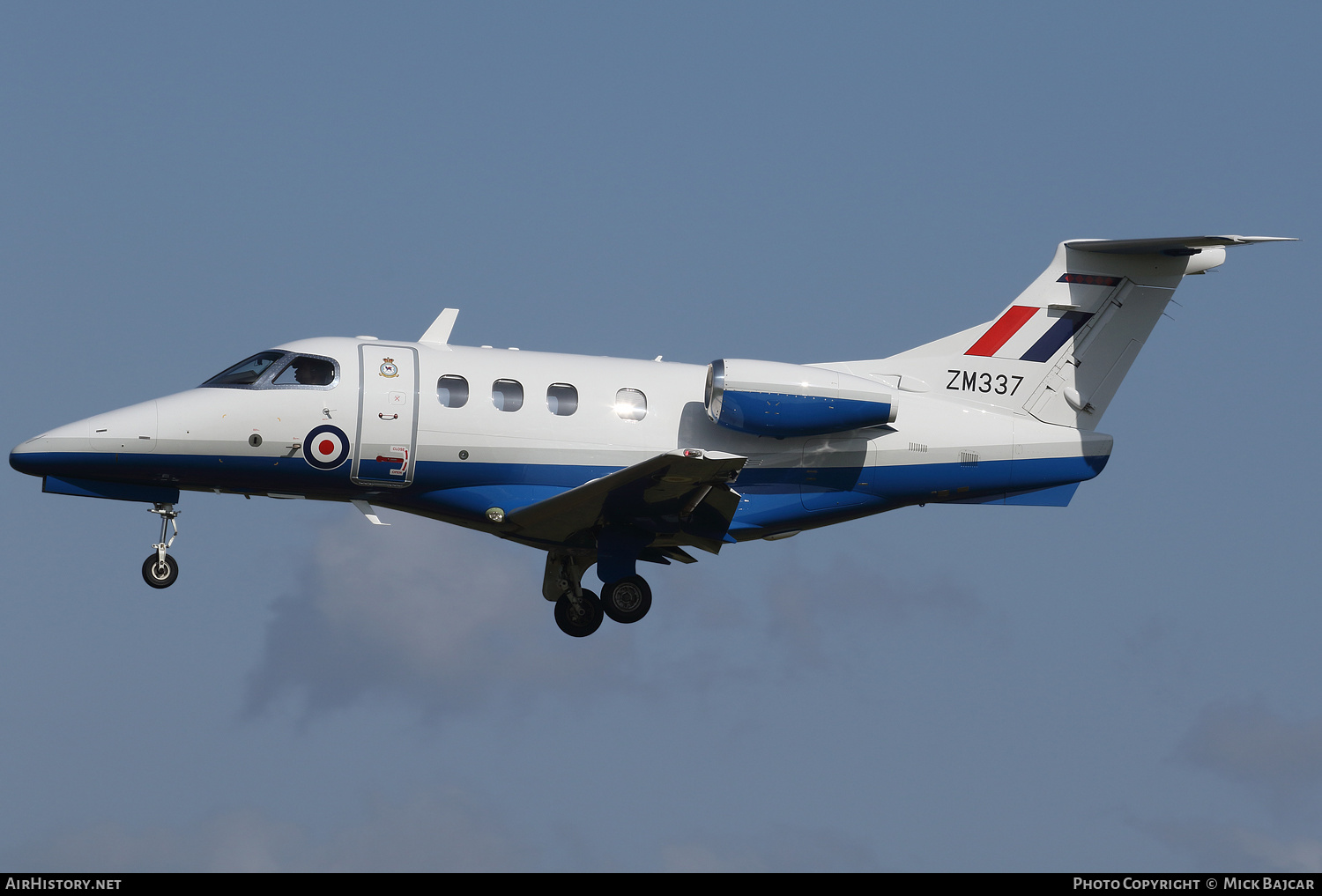 Aircraft Photo of ZM337 | Embraer EMB-500 Phenom 100 | UK - Air Force | AirHistory.net #279104