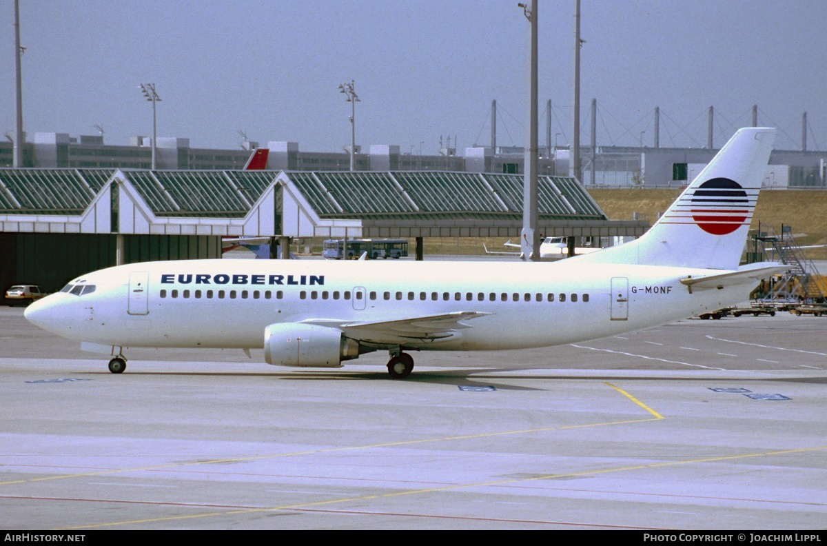Aircraft Photo of G-MONF | Boeing 737-3Y0 | Euroberlin | AirHistory.net #279107