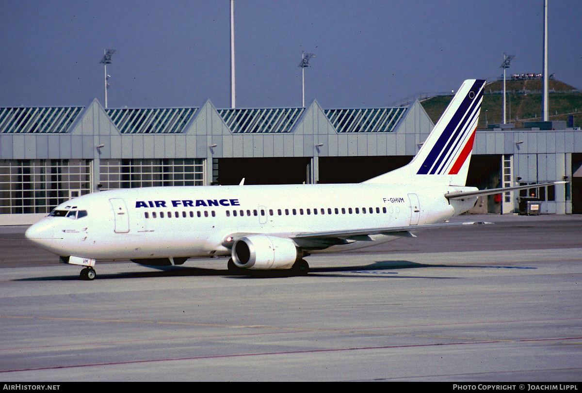 Aircraft Photo of F-GHVM | Boeing 737-33A | Air France | AirHistory.net #279111