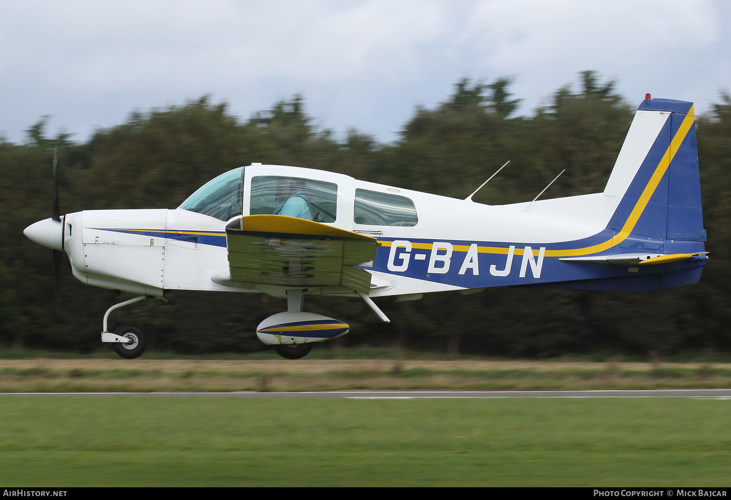 Aircraft Photo of G-BAJN | Grumman American AA-5 Traveler | AirHistory.net #279113