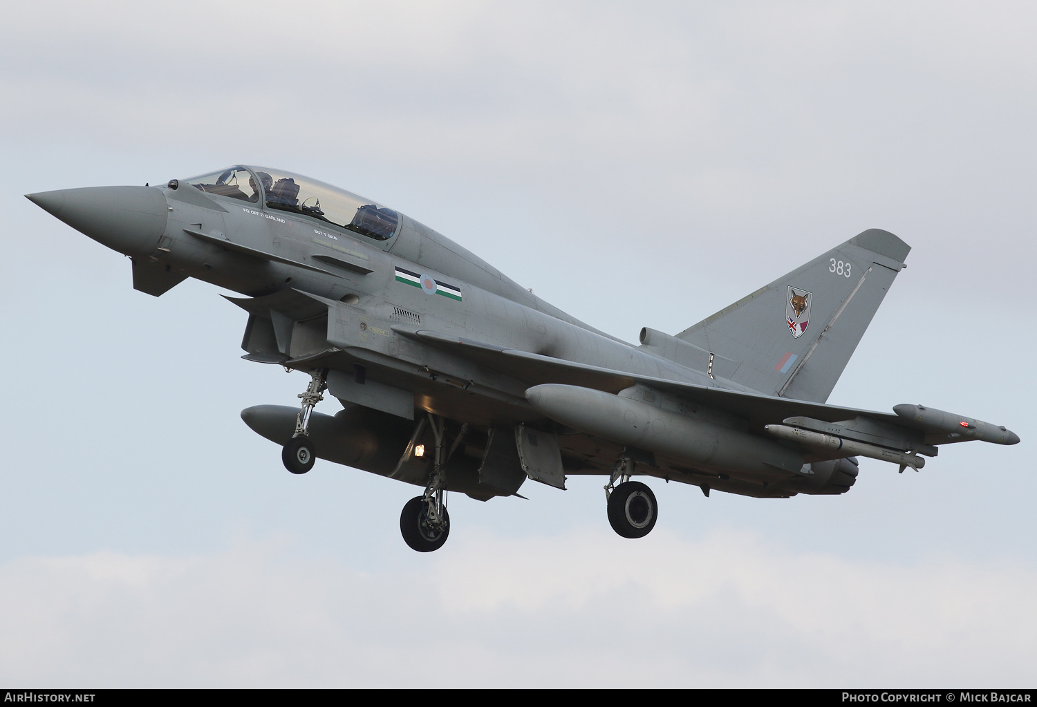 Aircraft Photo of ZK383 | Eurofighter EF-2000 Typhoon T3 | UK - Air Force | AirHistory.net #279115