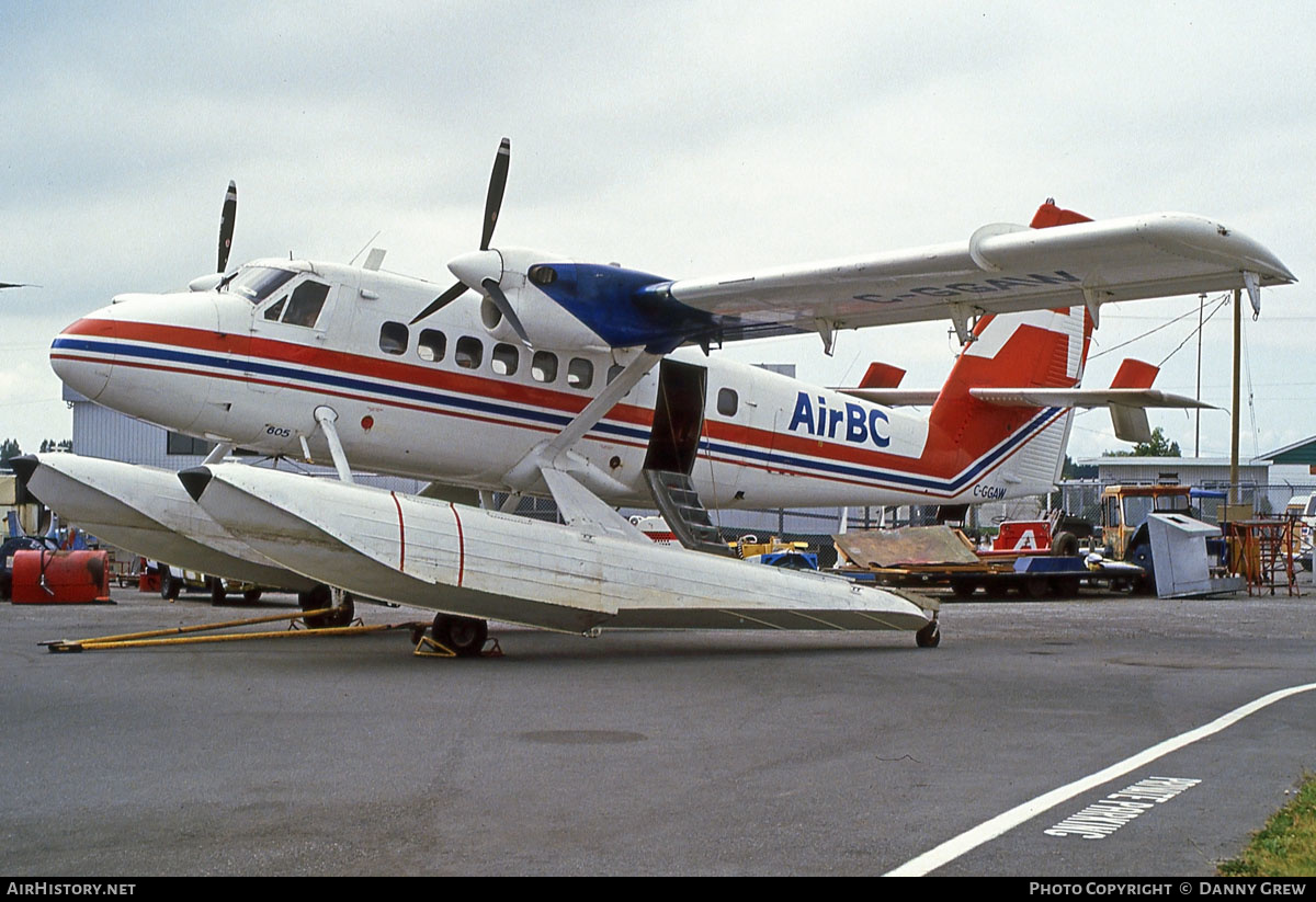 Aircraft Photo of C-GGAW | De Havilland Canada DHC-6-100 Twin Otter | Air BC | AirHistory.net #279116