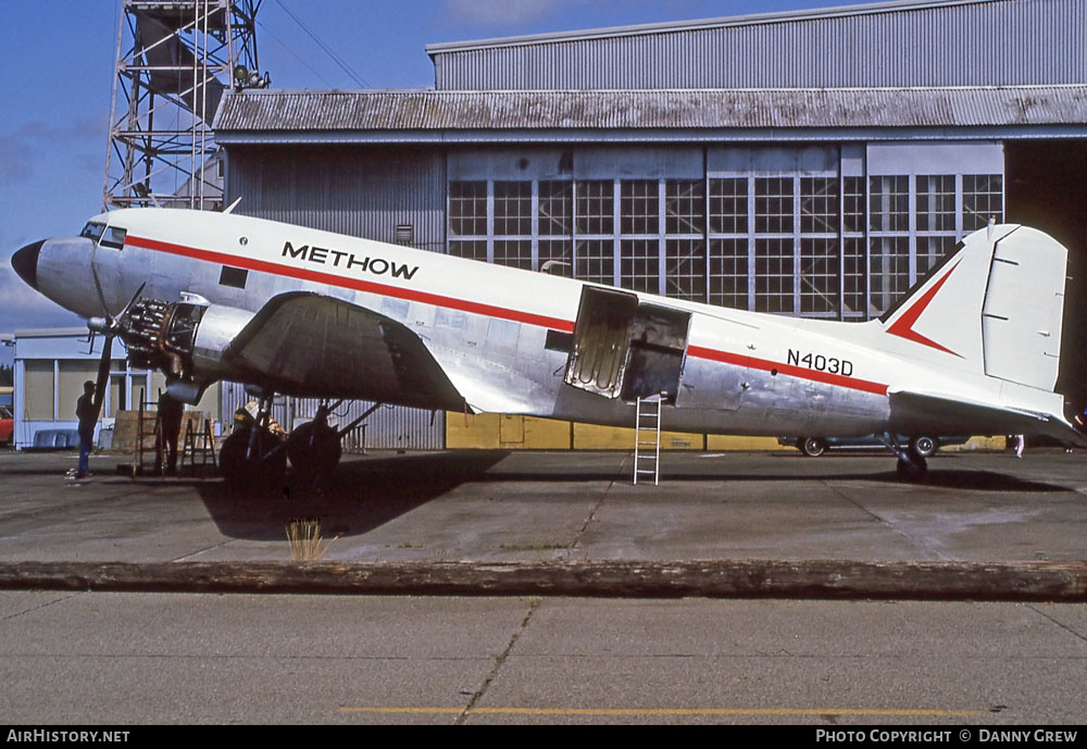 Aircraft Photo of N403D | Douglas DC-3-229 | Methow Aviation | AirHistory.net #279122