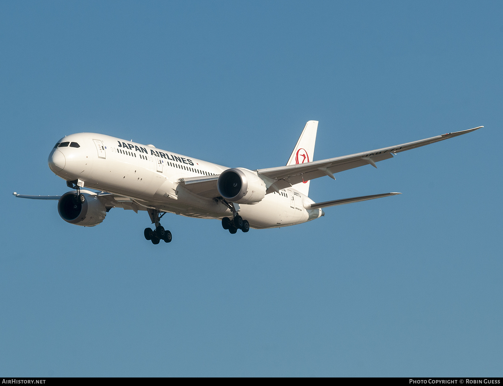 Aircraft Photo of JA877J | Boeing 787-9 Dreamliner | Japan Airlines - JAL | AirHistory.net #279144