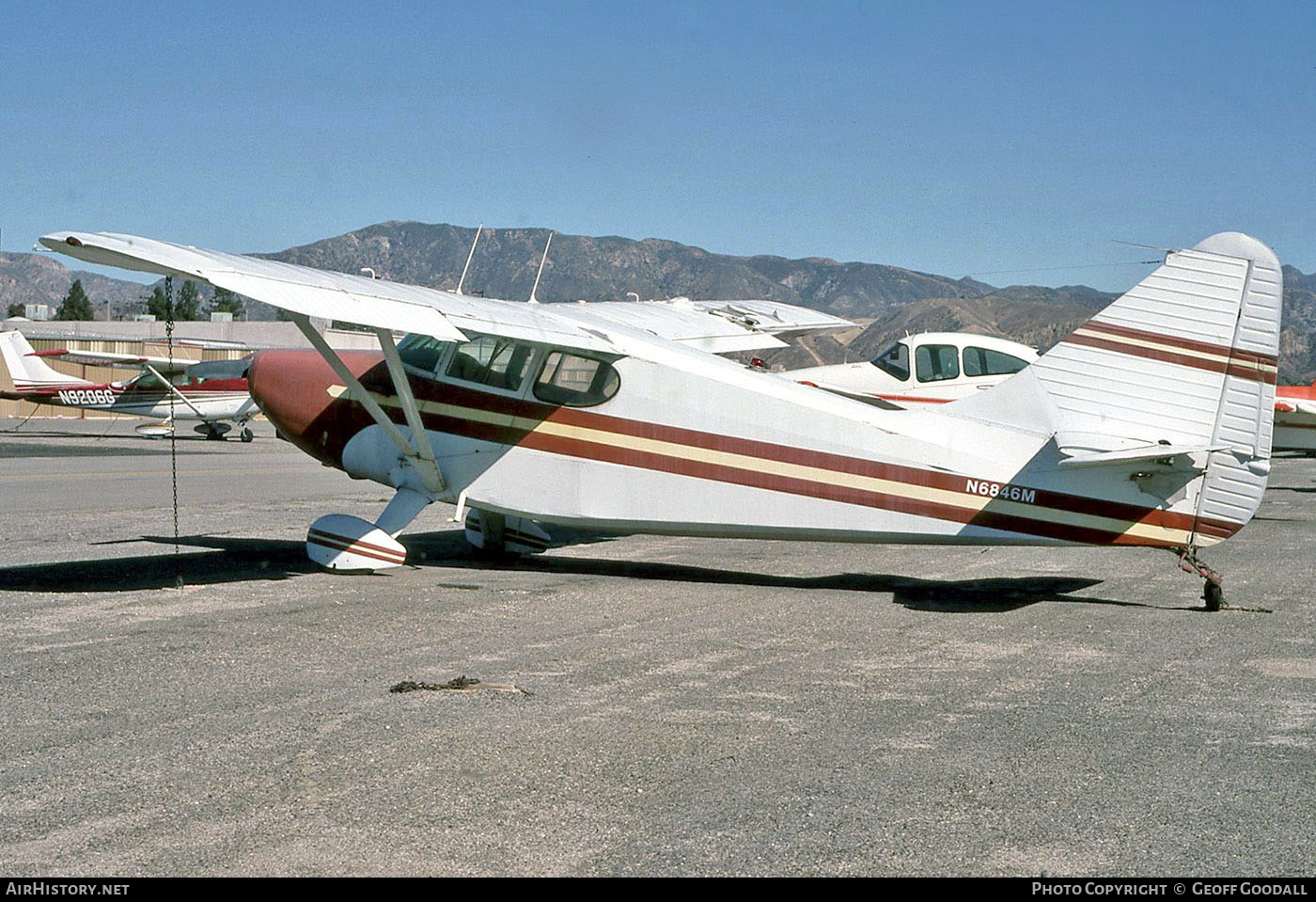Aircraft Photo of N6846M | Stinson 108-3 Voyager | AirHistory.net #279153