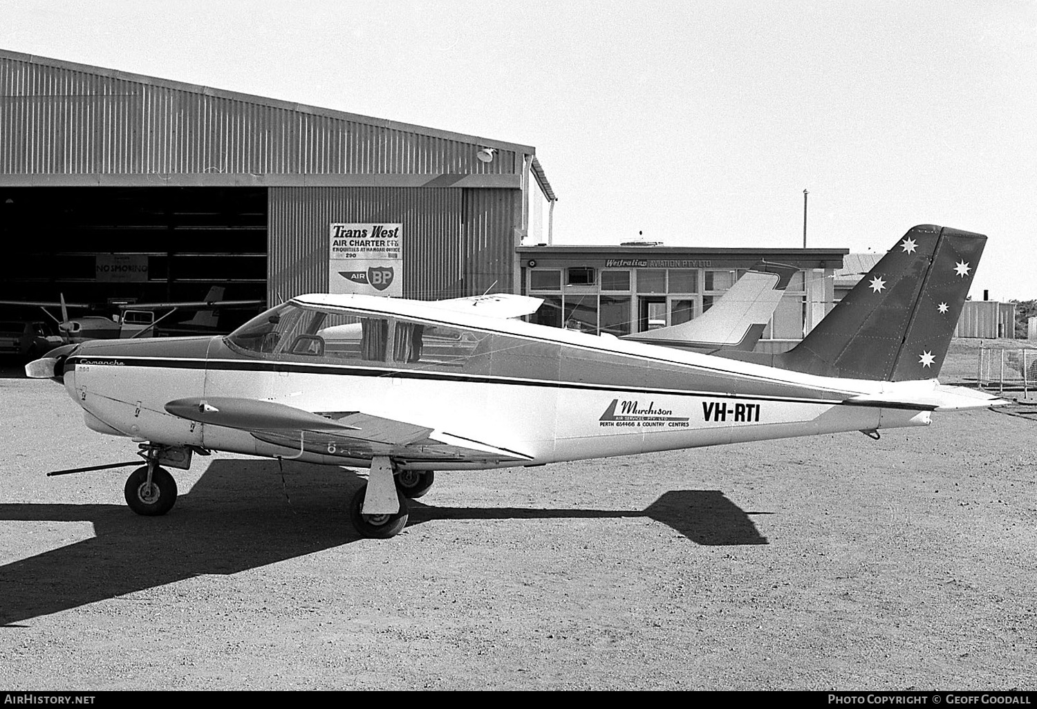 Aircraft Photo of VH-RTI | Piper PA-24-250 Comanche | Murchison Air Charter | AirHistory.net #279155
