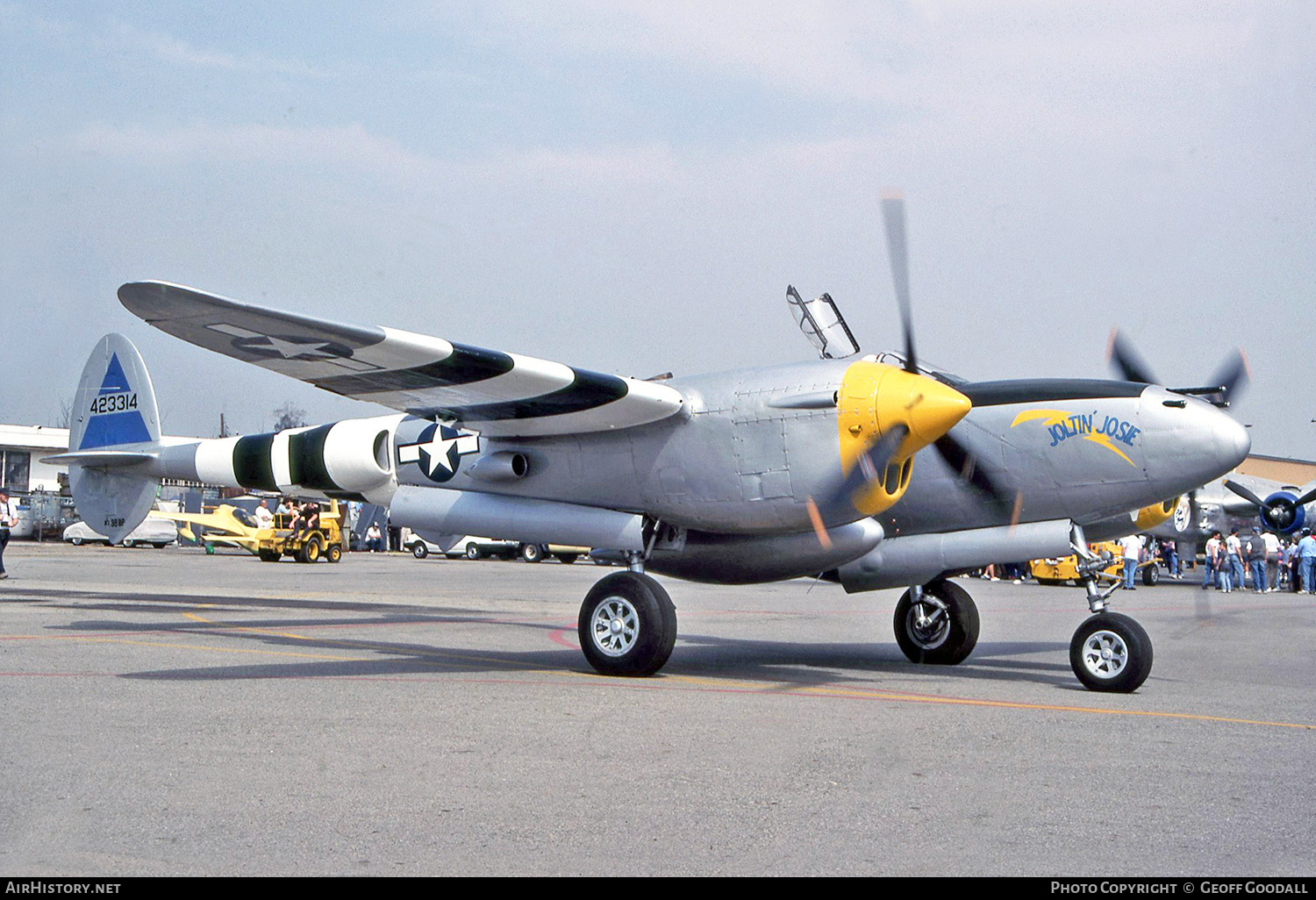 Aircraft Photo of N38BP / NX38BP / 423314 | Lockheed P-38J Lightning | USA - Air Force | AirHistory.net #279158