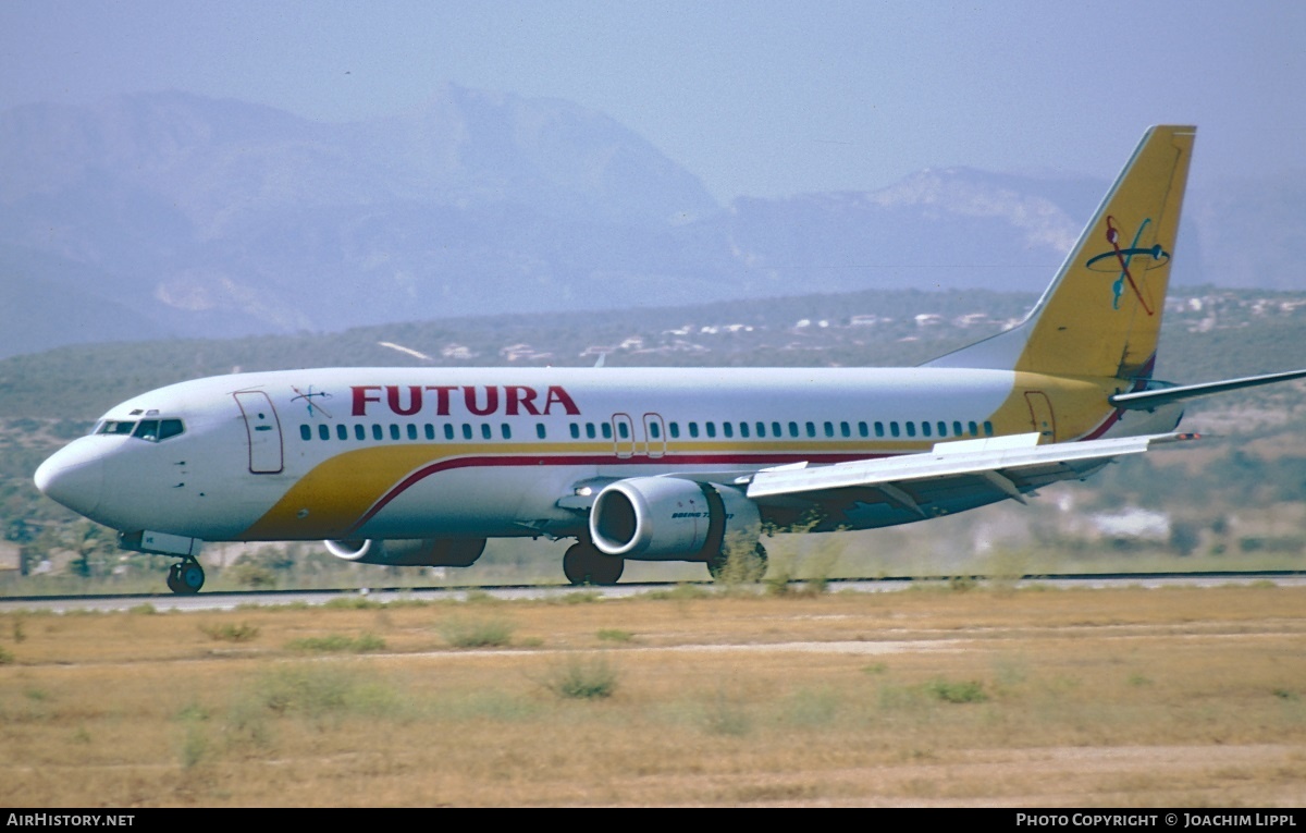Aircraft Photo of EC-EVE | Boeing 737-4Y0 | Futura International Airways | AirHistory.net #279167