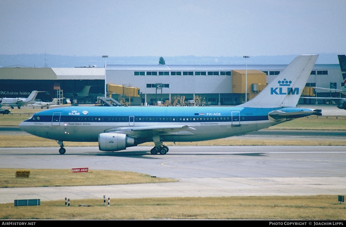 Aircraft Photo of PH-AGB | Airbus A310-203 | KLM - Royal Dutch Airlines | AirHistory.net #279175