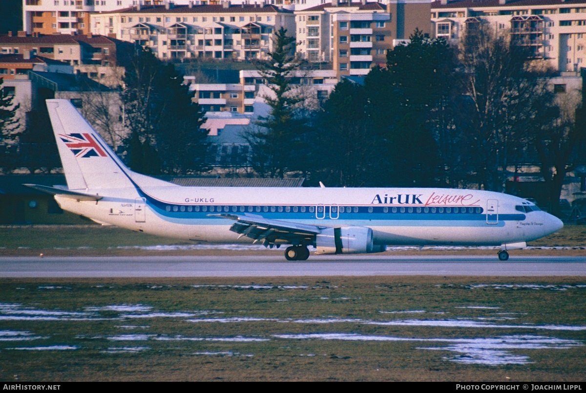 Aircraft Photo of G-UKLG | Boeing 737-42C | Air UK Leisure | AirHistory.net #279178