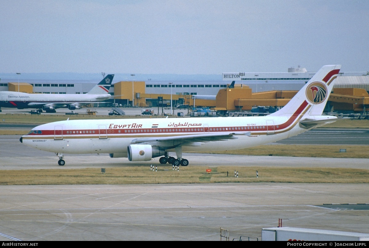 Aircraft Photo of SU-GAU | Airbus A300B4-622R | EgyptAir | AirHistory.net #279186