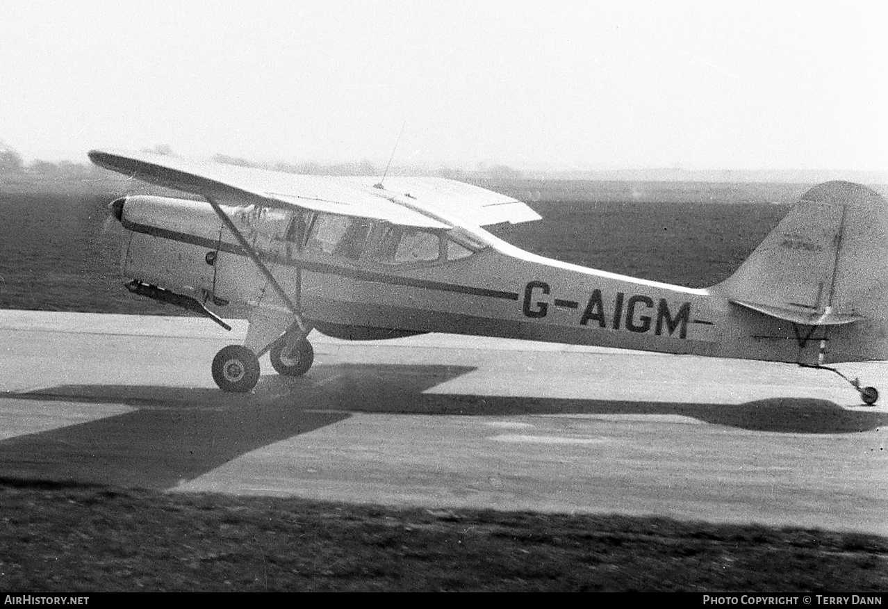 Aircraft Photo of G-AIGM | Auster J-1N Alpha | AirHistory.net #279191