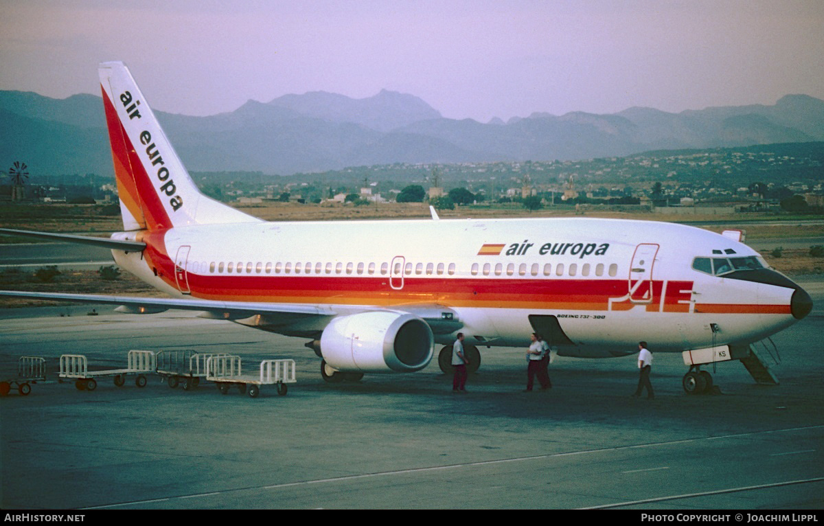 Aircraft Photo of EC-FKS | Boeing 737-3L9 | Air Europa | AirHistory.net #279195