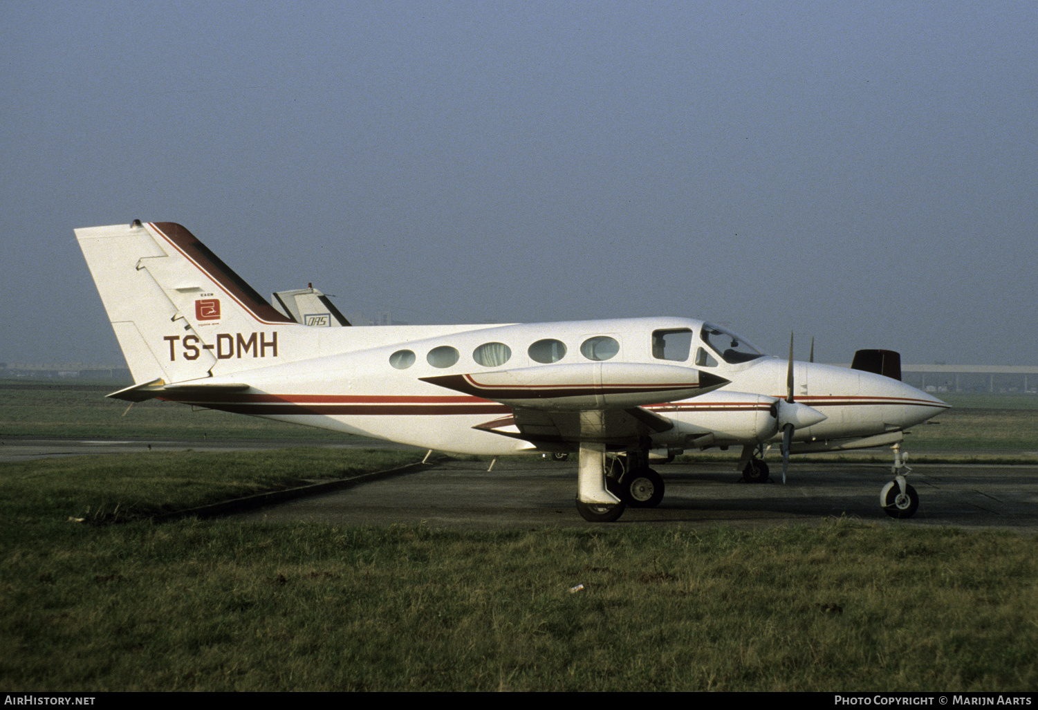 Aircraft Photo of TS-DMH | Cessna 414 | Tunis Air | AirHistory.net #279203