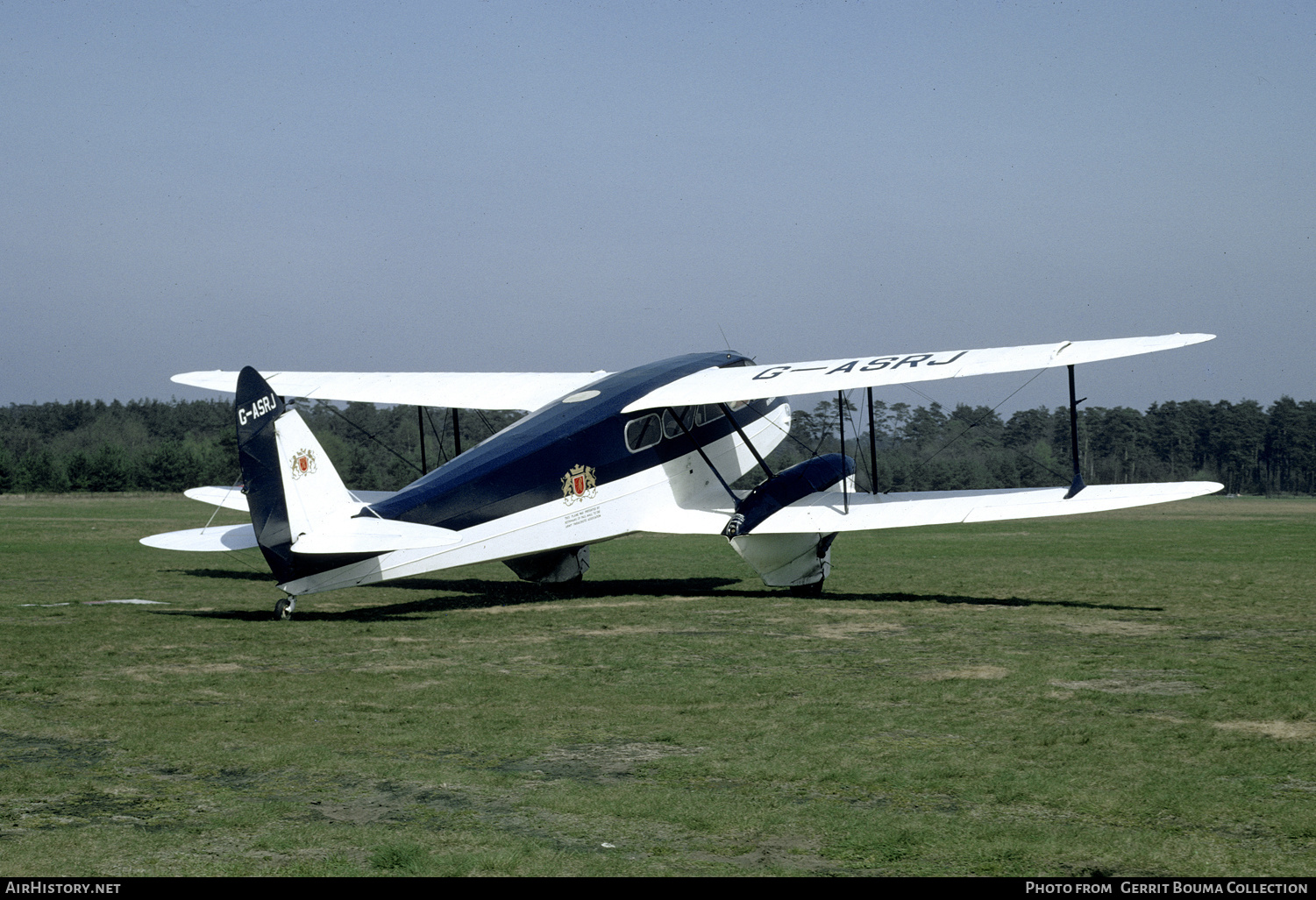 Aircraft Photo of G-ASRJ | De Havilland D.H. 89A Dragon Rapide | Army Parachute Association | AirHistory.net #279207