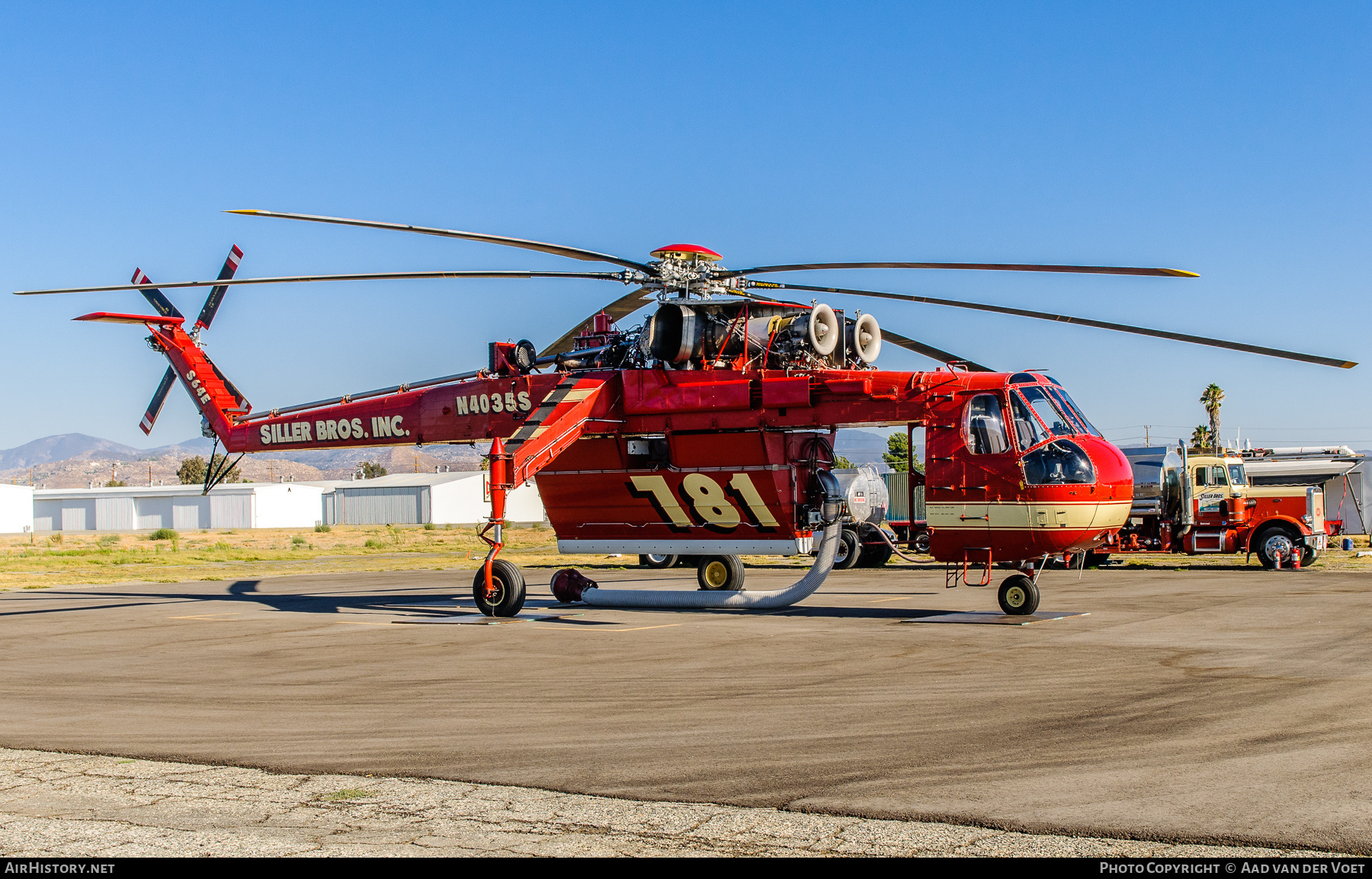 Aircraft Photo of N4035S | Sikorsky S-64E Skycrane | Siller Helicopters | AirHistory.net #279232