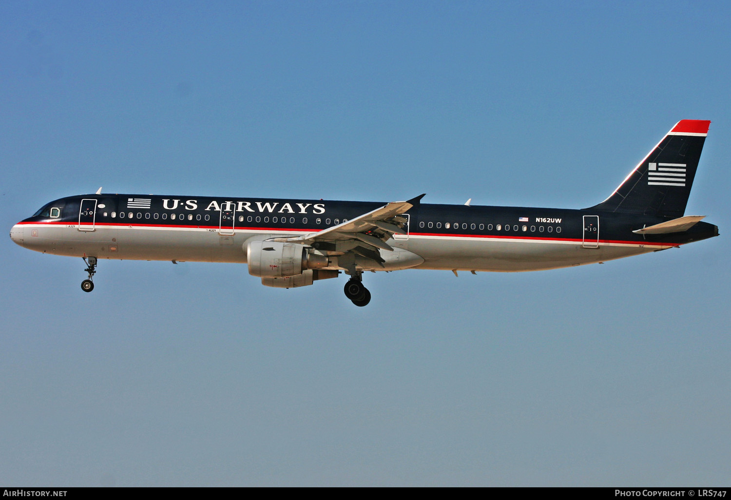 Aircraft Photo of N162UW | Airbus A321-211 | US Airways | AirHistory.net #279247