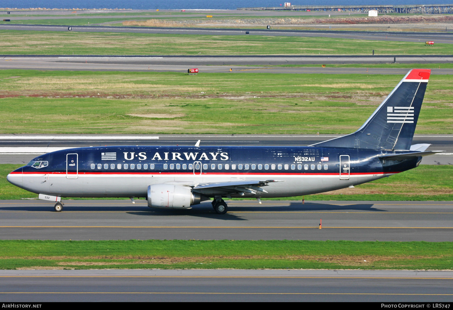 Aircraft Photo of N532AU | Boeing 737-3B7 | US Airways | AirHistory.net #279249