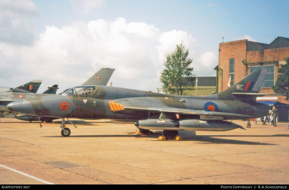 Aircraft Photo of XL573 | Hawker Hunter T7 | UK - Air Force | AirHistory.net #279252