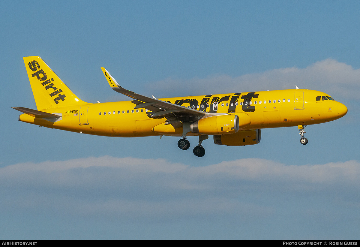 Aircraft Photo of N696NK | Airbus A320-232 | Spirit Airlines | AirHistory.net #279253