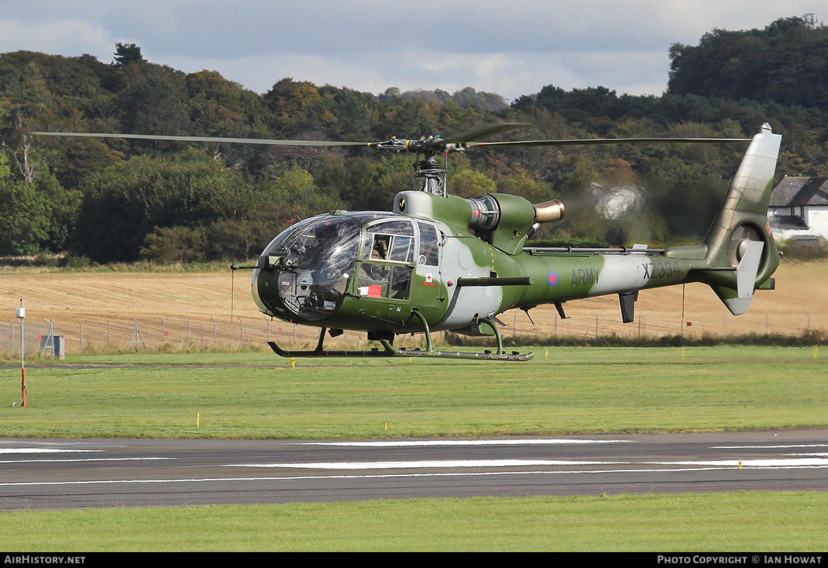 Aircraft Photo of XZ334 | Aerospatiale SA-341B Gazelle AH1 | UK - Army | AirHistory.net #279259