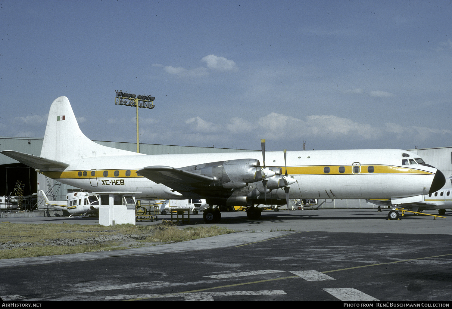 Aircraft Photo of XC-HEB | Lockheed L-188A(PF) Electra | AirHistory.net #279264