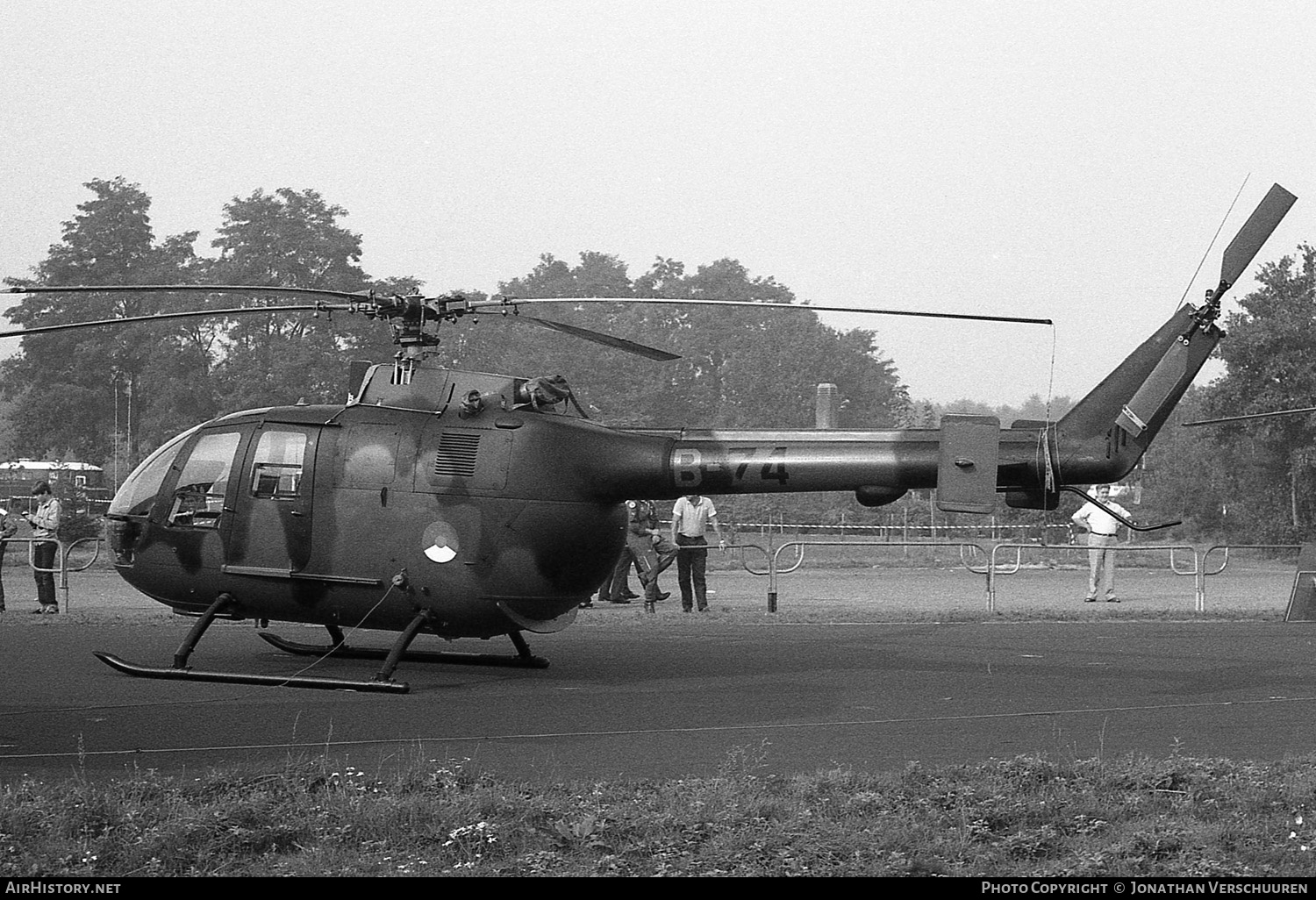 Aircraft Photo of B-74 | MBB BO-105C | Netherlands - Air Force | AirHistory.net #279272